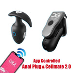 Plug anal contrôlé par application et Cellmate 2.0