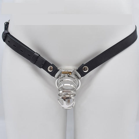 Cage de chasteté CC75 avec ceinture homme