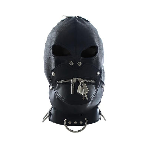 Cagoule Bdsm Bouche Zippée