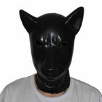 Cagoule Latex Loup