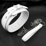 Bdsm Blanc Collier Laisse