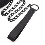 Collier en cuir pour pratique bondage