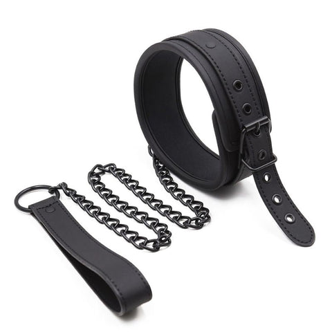 Collier BDSM pour jeux de soumission