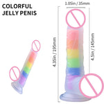 Accessoire Sexuel Silicone Couleurs Vibrantes