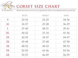 Corset en satin pour femmes rondes