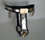 Ceinture de chasteté noire pour femme