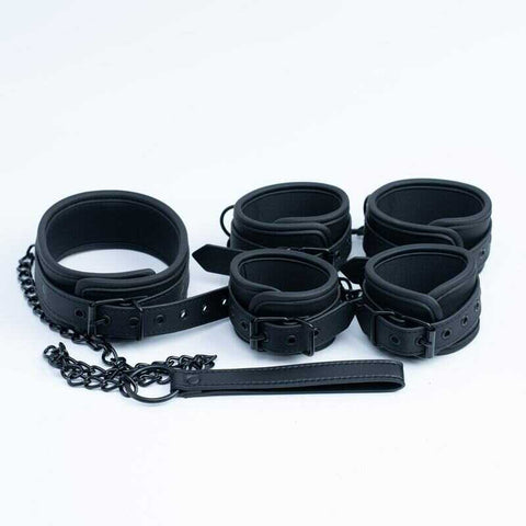 Bdsm Ensemble Collier Menottes