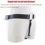 Ceinture BDSM en cuir pour homme