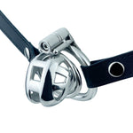 Cage de chasteté permanente Micro Cobra avec ceinture