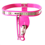 Ceinture de chasteté homme rose