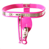 Ceinture de chasteté homme rose