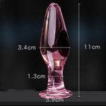 verre rose plug anal