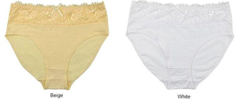 Pack six culottes en coton Sissy