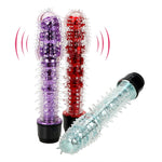 Vibromasseur en jelly multi-vitesses