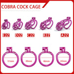 Kit de cage de chasteté Cobra longueur 10,5 cm