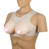 Bustier faux seins pour travestis