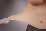 Prothèses mammaires gilet supérieur