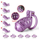 Sissy Purple Spiked Impression 3D Chatte Vaginale