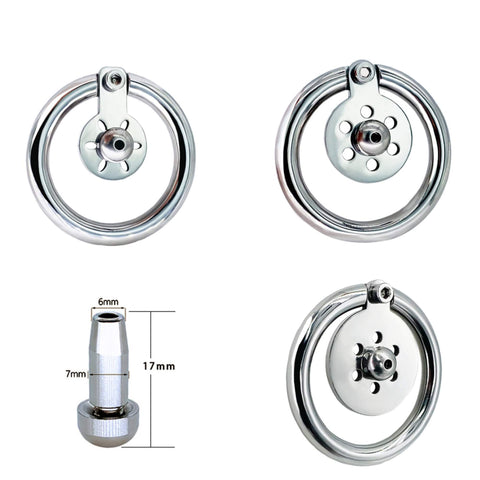 Nouvelle Cage de chasteté ultra plat en acier inoxydable