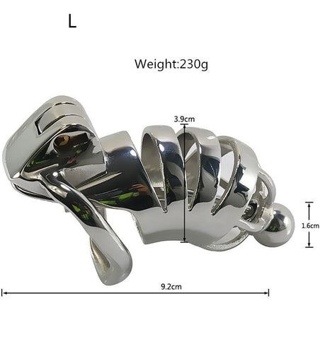 Cage de chasteté Homme - Panthère L